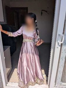 pink beautiful one piece anarkali suit