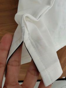 Men's White Polo T-Shirt