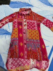 Vibrant Print Kurta Set Made in India