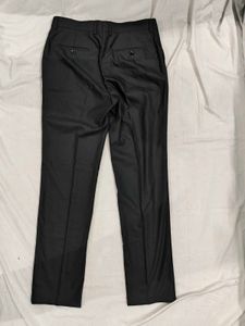 Charcoal Pinstripe Formal Pants