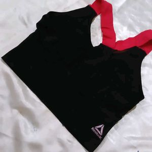 Reebok Sports Bra - Black &amp; Red sez M