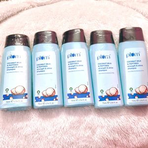 COMBO OF 5 Plum Coconut Milk & Peptides Shampoo fo