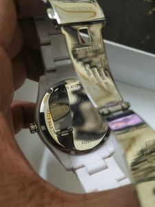 Fossil White Watch For Women