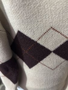 Argyle Knit Sweater