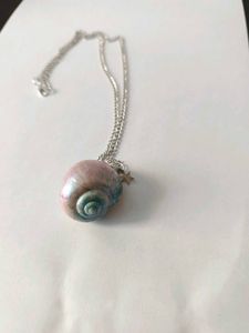 Enchanting Spiral Seashell Necklace