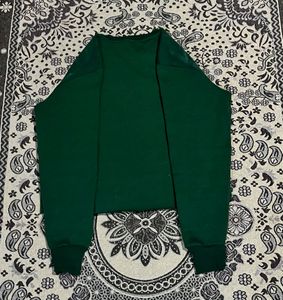 Green Graphic Sweatshirt