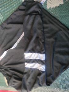 women Black two  T-Shirt with Striped Sleeves
