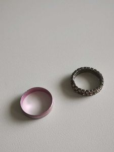 Sparkling Stackable Rings Set