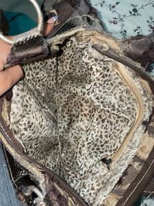 Unique Brown Handbag