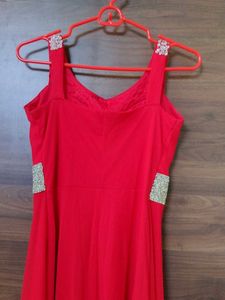 Stunning Red Ethnic Gown