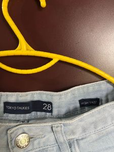 Light Wash Wide Leg Jeans