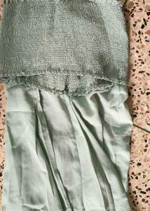 Flowy Mint Green Maxi Dress