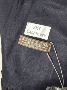 Sky Cashmere Classic Black Shawl