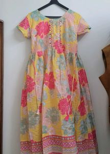 Vibrant Floral Kurta Set