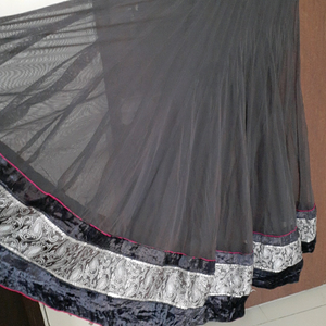 Party wear,its from.v good shop, fabric n diomant work is v good.Worn many .Lower part net  with silk astar below.With dupatta and chudidar