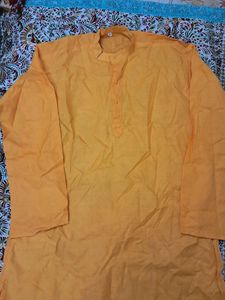 New MEN KURTA  YELLOW