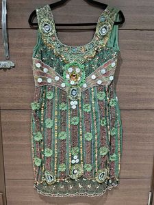 Designer Green Suit Set