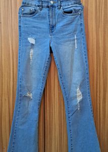 Sisney Ripped blue jeans, Size 26