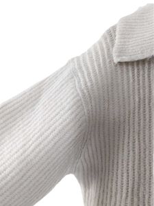 Cozy Ribbed Knit Half-Zip Sweater
