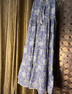 Boho Floral Tiered Maxi Dress
