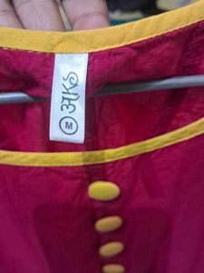 Magenta Pink Anarkali Kurta