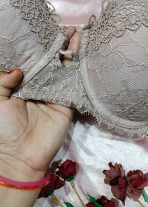 Elegant Lace Padded Bra