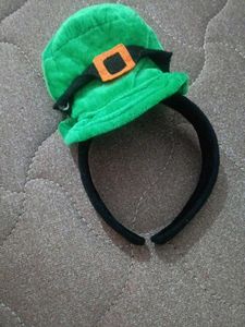 Green Leprechaun Hat Headband