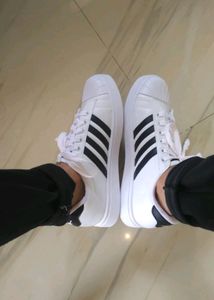 Sparx White Sneakers