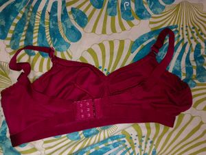 Comfortable Burgundy Bra