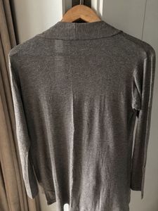 Grey Buttery Soft Open Front Shrug