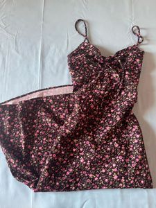 Floral Print Midi Dress