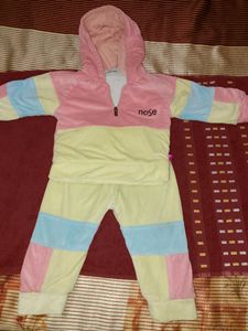 Very Soft And Warm Baby Winter Dress