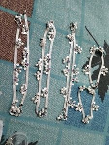 Combo of 4 pair anklet