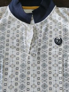 Boys Printed Polo T-Shirt