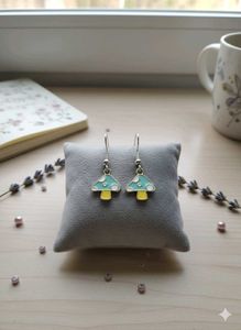 Mushroom Dangle Earrings