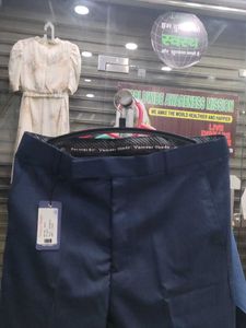 Navy Blue Formal Trousers