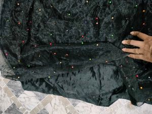 Shining🌟StichedBlack Lehanga Choli Set