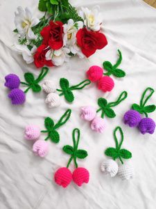 Crochet Tulip 🌷 Keychain