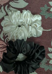 Chic Satin Scrunchie Set