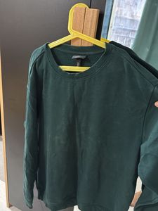Green Oversized Sweatshirt
