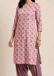 Chic Floral Print Kurta Set 🌺