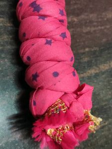 Pink Star Dupatta