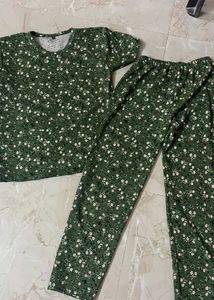 Floral Print nightwear Set