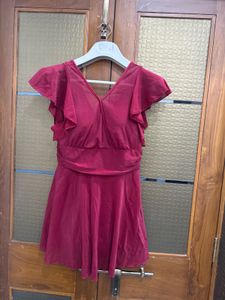 Soneva Red Swim Suit Dress