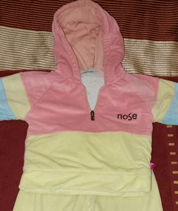 Very Soft And Warm Baby Winter Dress