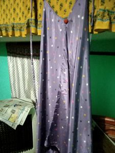 satin silk night dress
