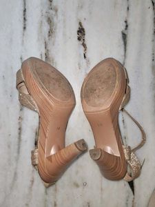 Sparkly Gold Sandals
