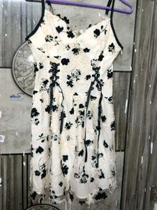 Floral Lace Corset Dress