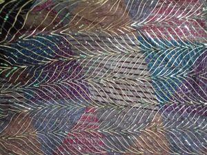Sparkling Sequin Embellished Fabric