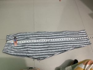 Cotton Palazzo Pants 3 piece